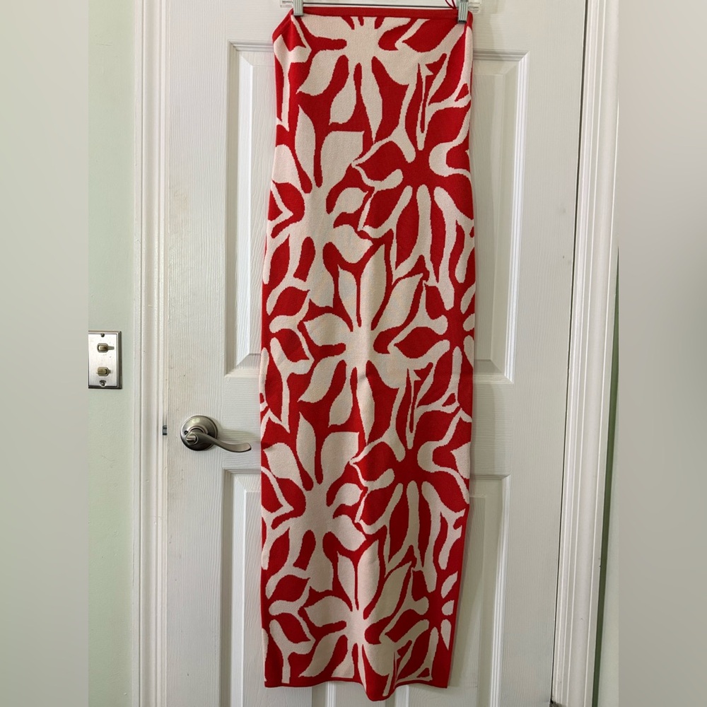 Knit Tube Maxi Dress